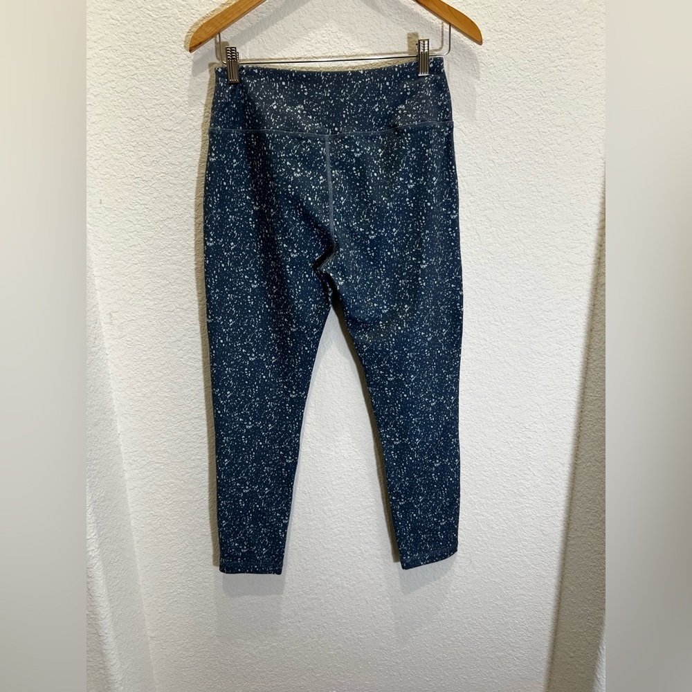 Vineyard Vines Navy Speckle Performance Leggings - Picture 3 of 3